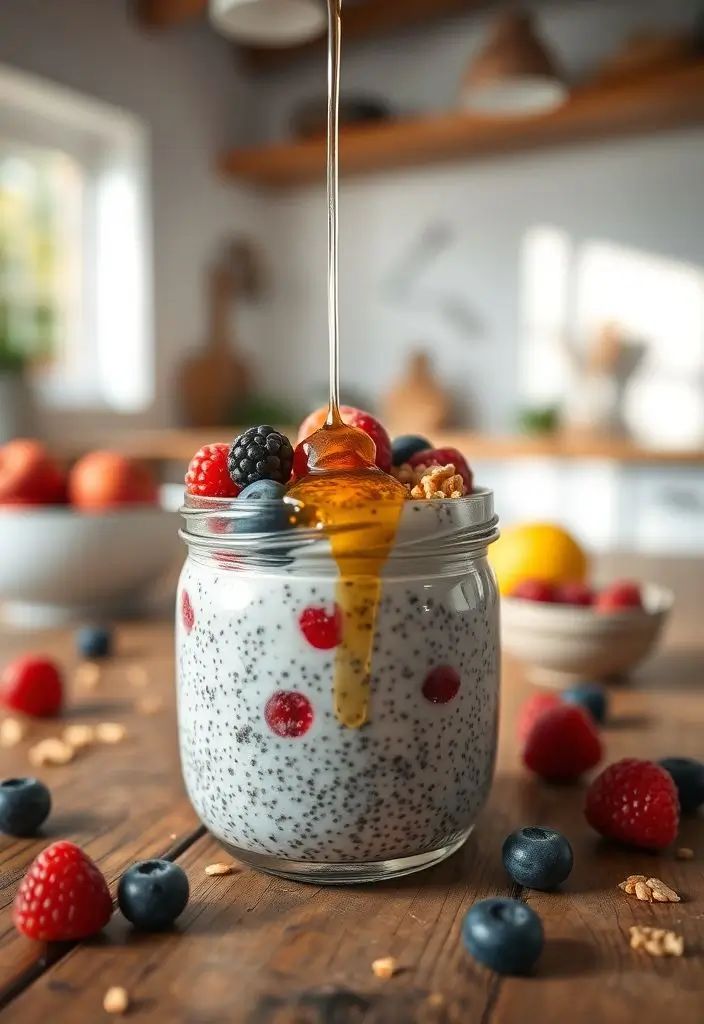 Honey Tea Chia Pudding