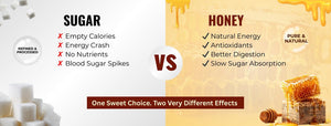 Sugar vs Honey: Which Sweetness to use in order to have a Healthy Life