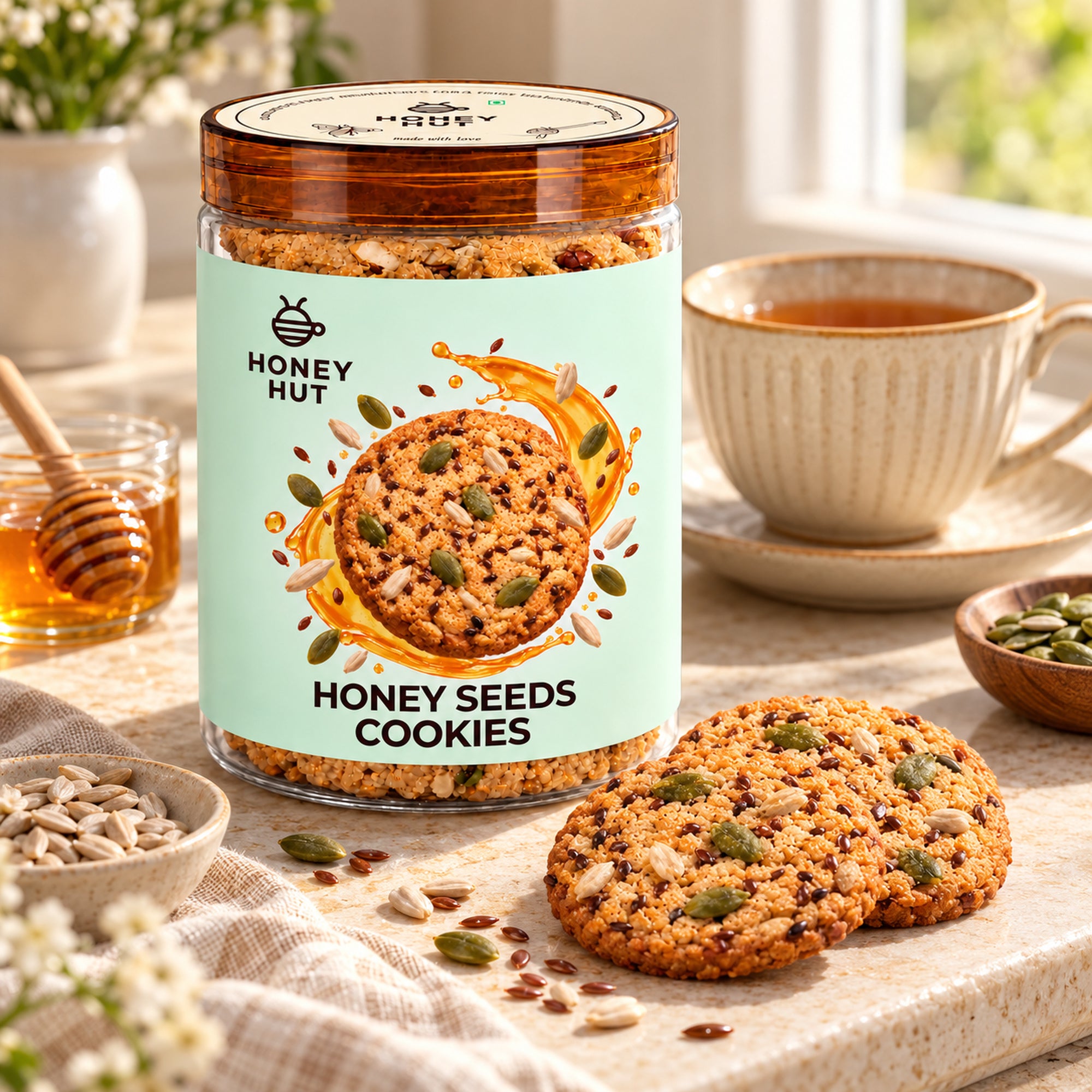 Honey Seeds Cookies