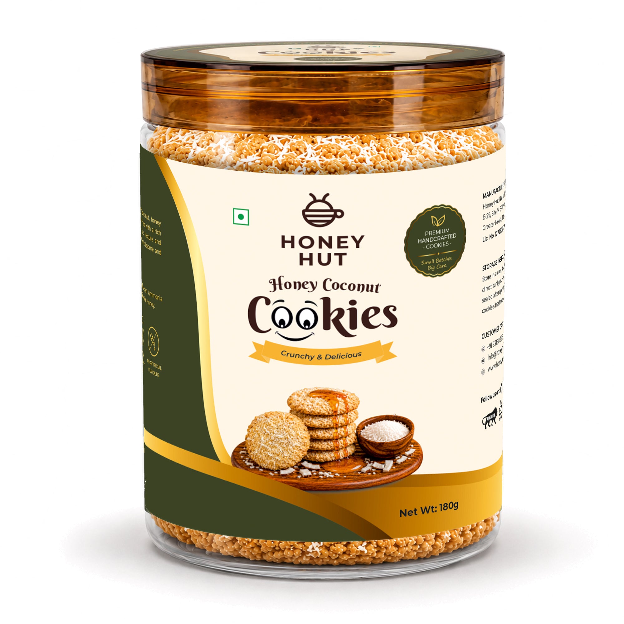 Honey Coconut Cookies