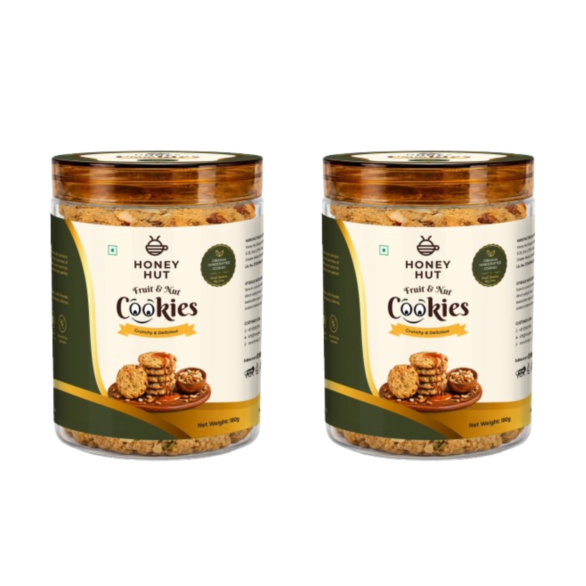 Fruit & Nut Cookies (Pack of 2)