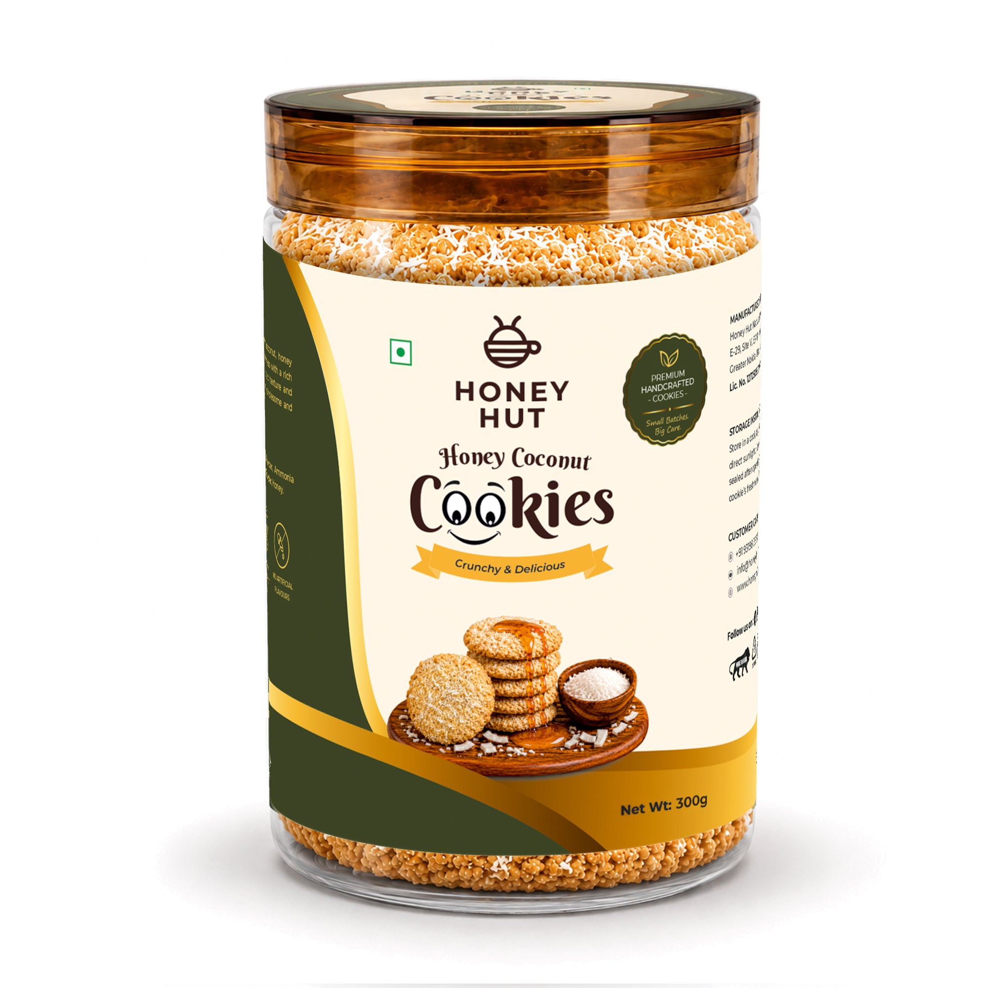 Honey Coconut Cookies