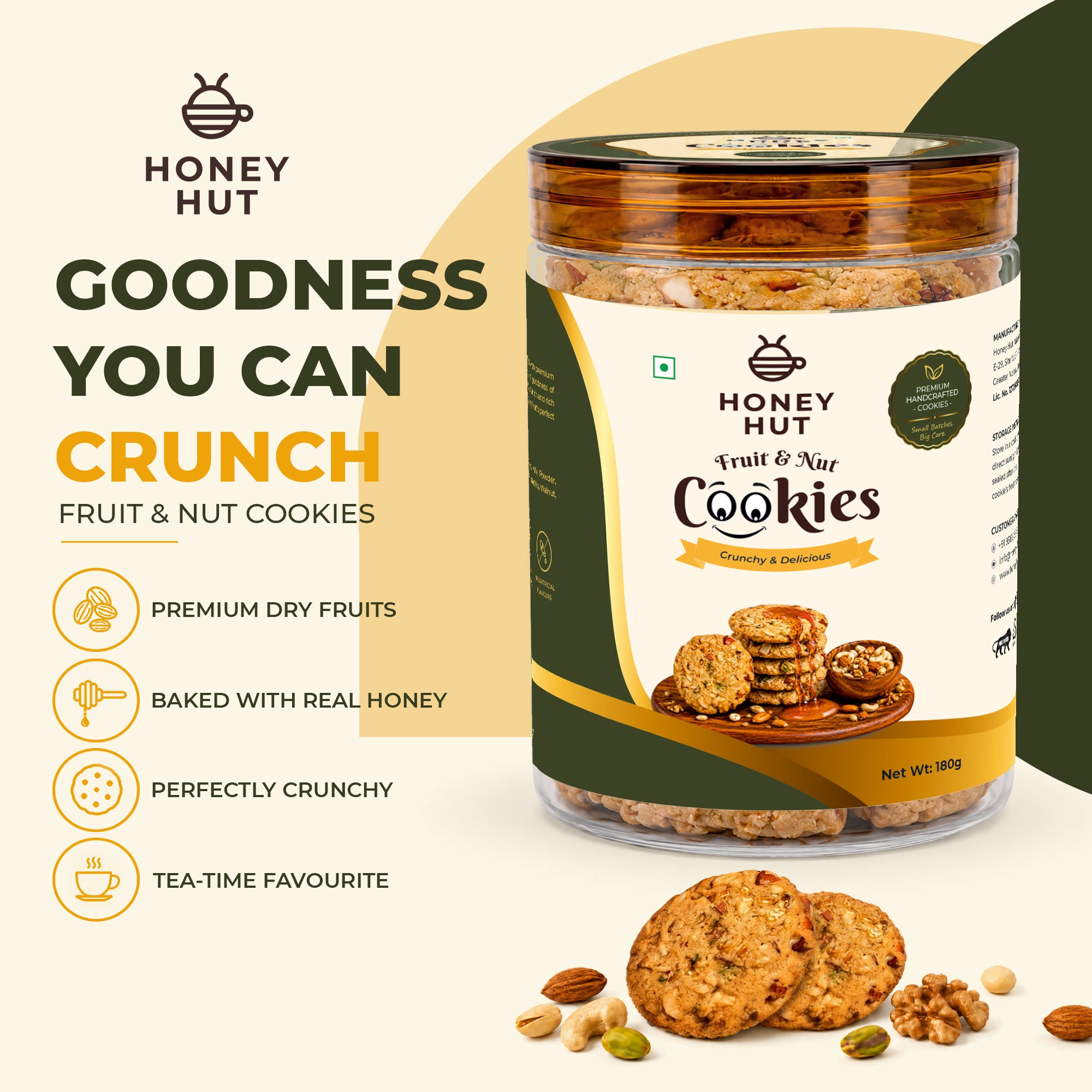 Fruit & Nut Cookies
