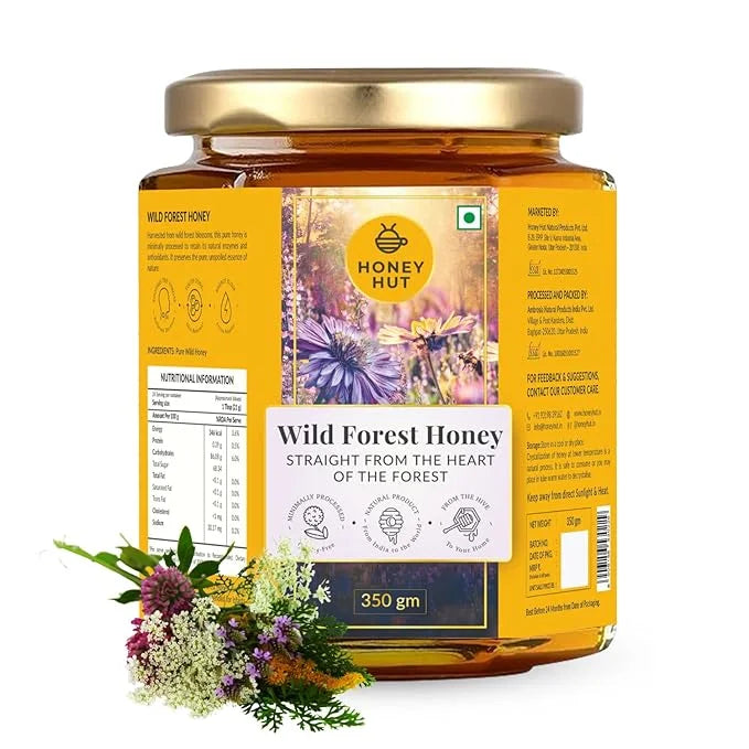 Raw Wild Forest Honey 350gm