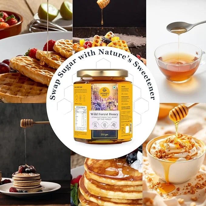 Raw Wild Forest Honey 350gm