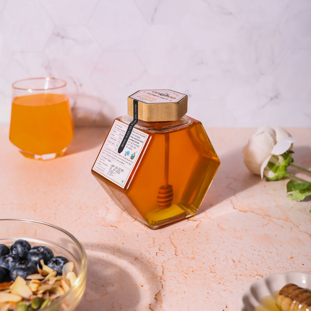 Acacia Honey - Hexagonal Bottle