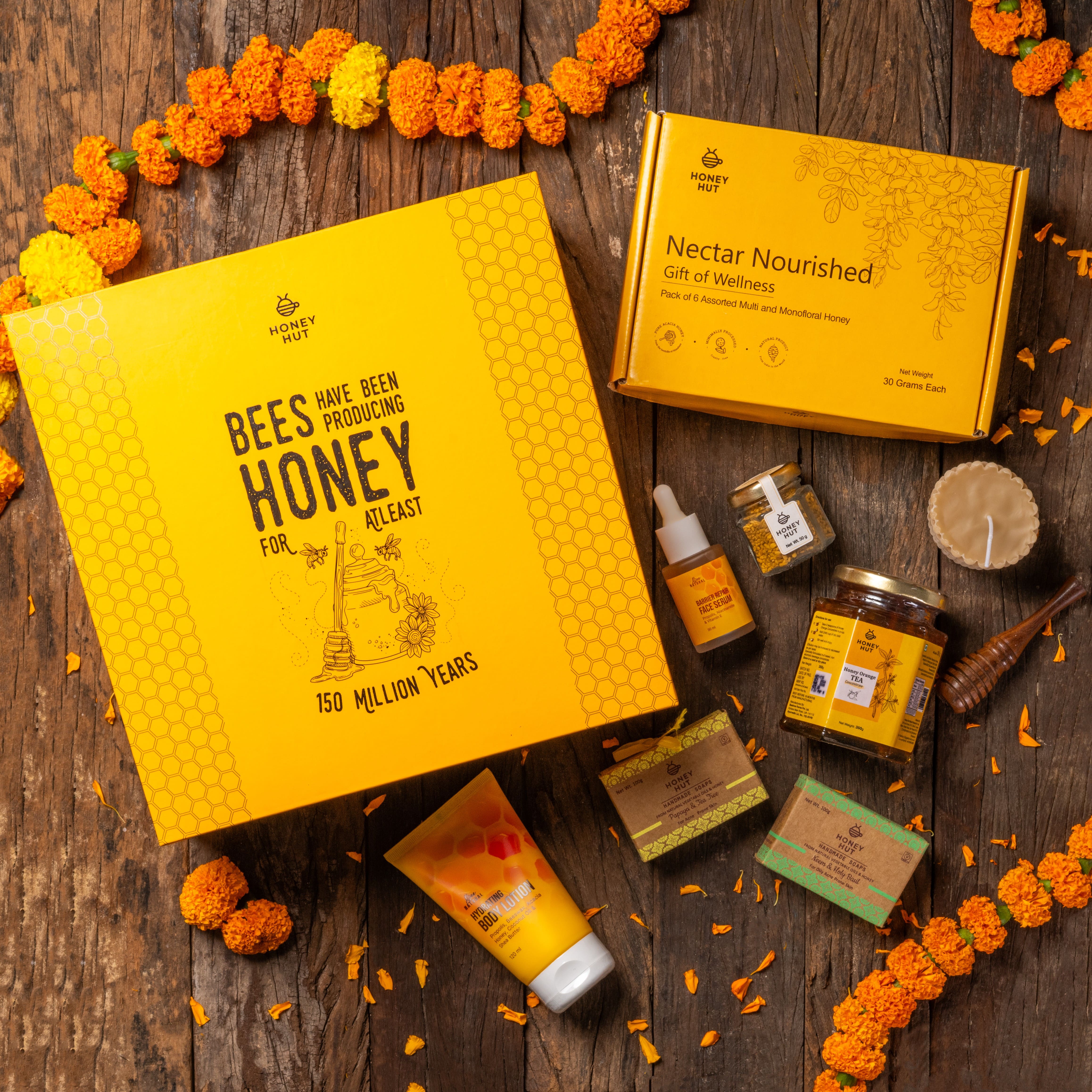 Mini Hive of Happiness - Honey Hut Gift Box