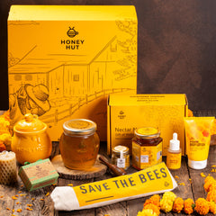Hive of Happiness - Honey Hut Gift Box