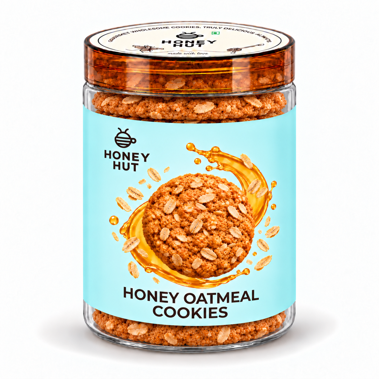 Honey Oatmeal Cookies