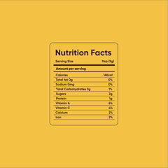 nutrition facts Bee Pollen
