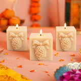 Festive Forest Cube Beeswax Candle