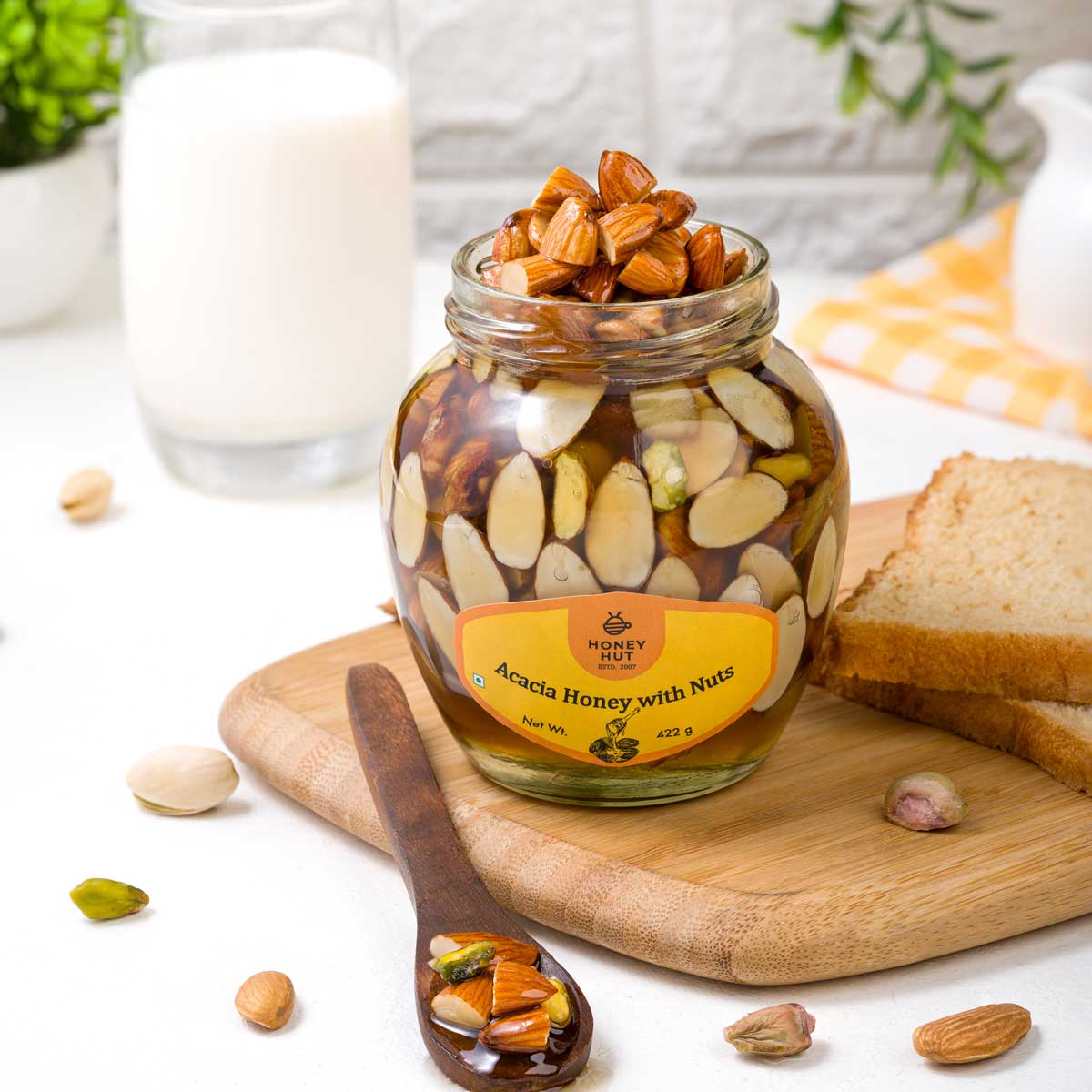 Acacia Honey with Almonds