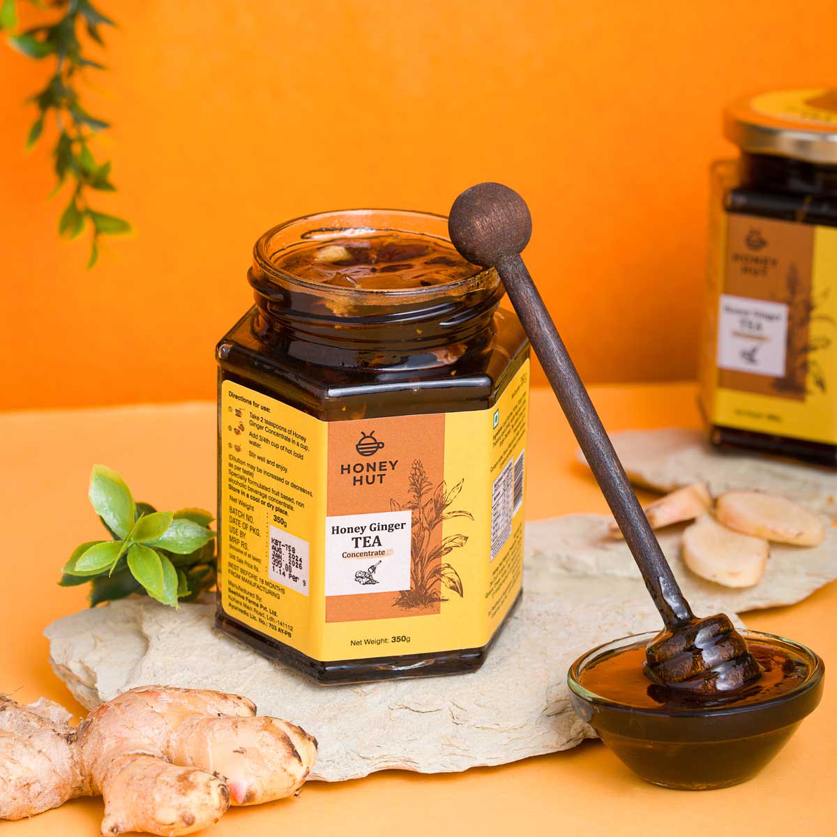 Ginger Bee Tea Honey Ginger Tea | Refreshing Herbal Tea with Honey | Honey Hut – Honey Hut